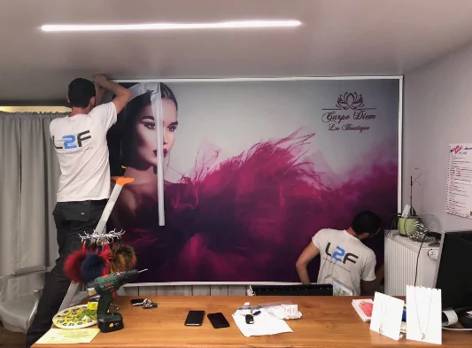 Tarif de pose d’un mur tendu Tarif de pose d’un mur tendu